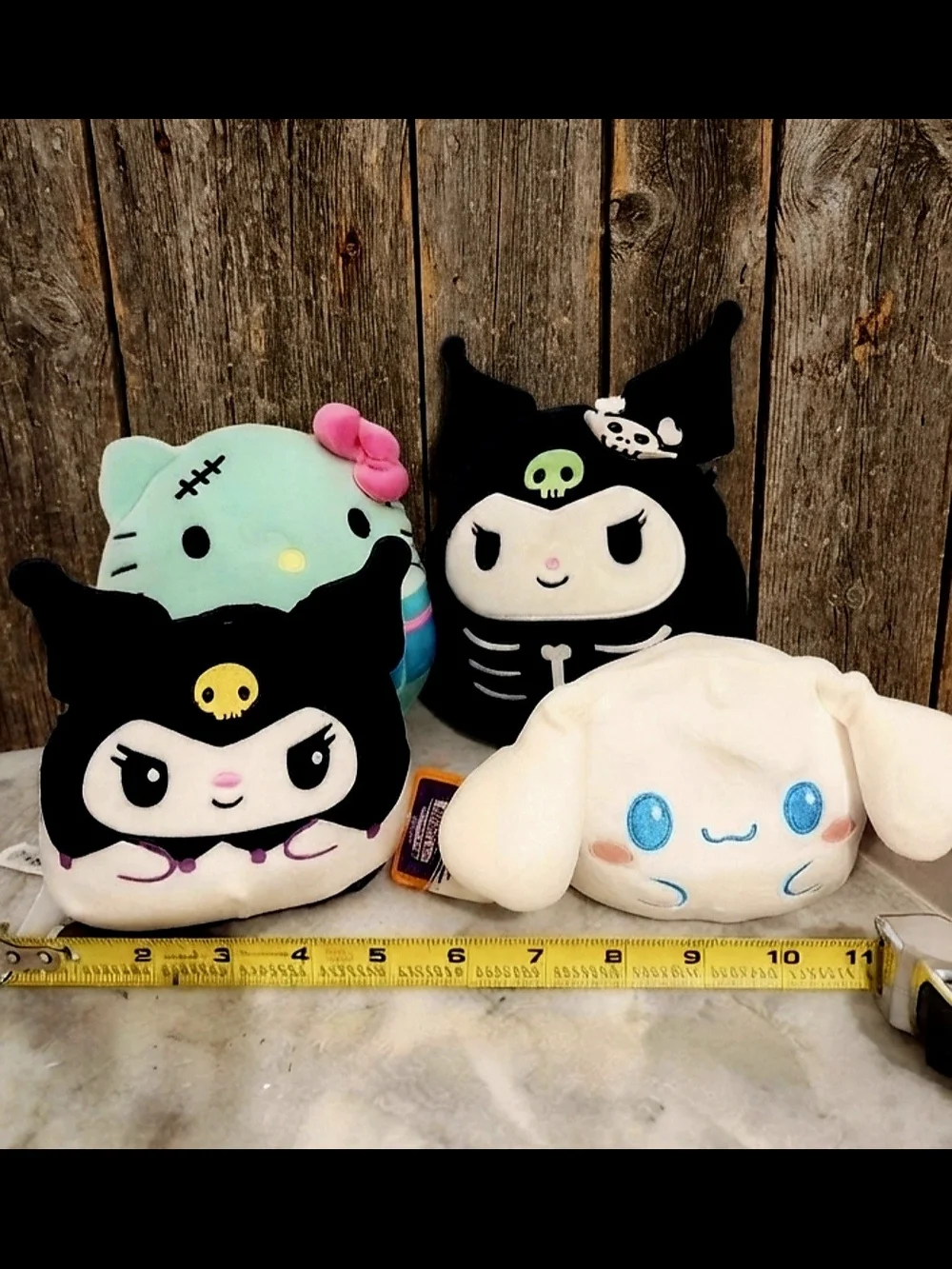 Hello Kitty & Friends Halloween Squishmallows Lot (4-Piece Set)